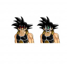 STICKER 3D - BARDOCK DRAGON BALL Z