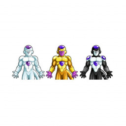 STICKER 3D - FREEZER DRAGON BALL Z