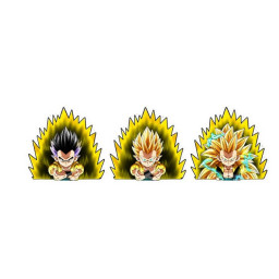 STICKER 3D - GOTENKS DRAGN BALL SUPER