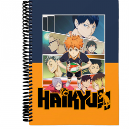 Libreta anotador Haikyuu