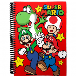 Libreta anotador Mario Bros